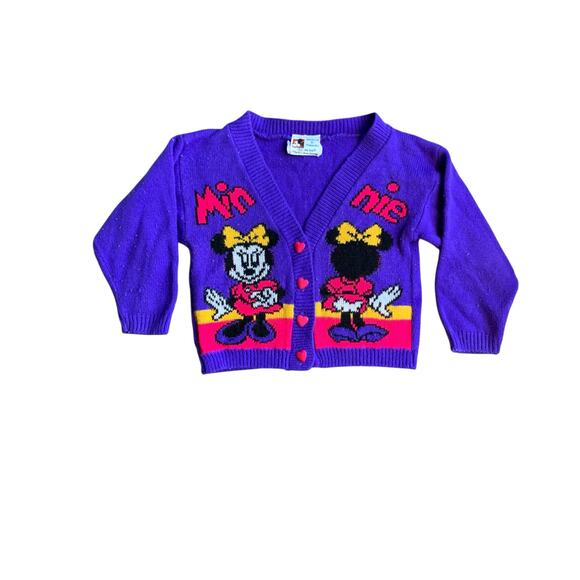 Disney Other - Vintage Minnie Mouse Disney Cardigan